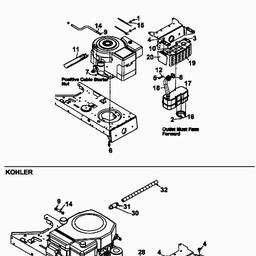 MTD EH/155 spare parts