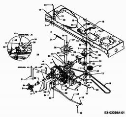 CUB CADET CC 1527 spare parts