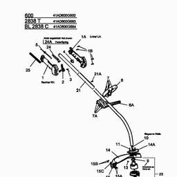MTD 600 spare parts