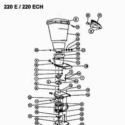 MTD 220 E spare parts