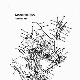 MTD 627 - for 600 series spare parts