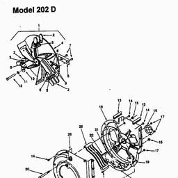 MTD 202 spare parts
