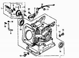 LAWNFLITE 2200 2.2KW GENERATOR 2005 spare parts