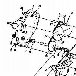 MTD GARTENTILLER  3 spare parts