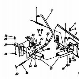 MTD 485 - 42"/107cm for 300, 400, 600 series to 1999 spare parts