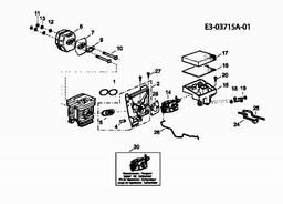 CUB CADET CC 1936 spare parts