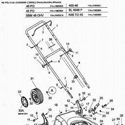LAWNFLITE 46PO spare parts