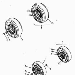 MTD PINTO spare parts