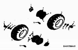 CUB CADET SP 100 spare parts