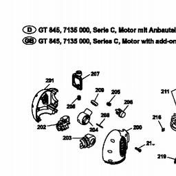 Wolf-Garten GT 845 spare parts