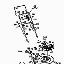 MTD SD 51 spare parts