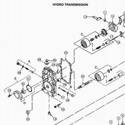 CUB CADET HDS2166/42 spare parts