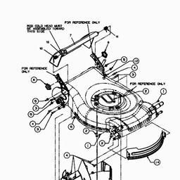 MTD 53 SPO spare parts