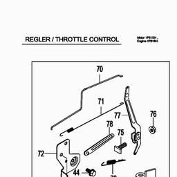 MTD-Engines 1 P 61 BH spare parts