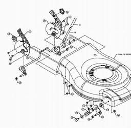 MTD 53 SPO spare parts