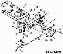 MTD 15,5/107 spare parts