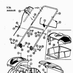 MTD VERTIPLUS 34 spare parts