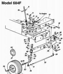 LAWNFLITE (1990) 140-848J611/828 spare parts