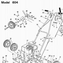 LAWNFLITE (1988/1989) 249-604-000 EDGER  spare parts