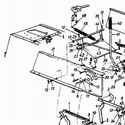 LAWNFLITE (1992) 132-669F611/559 spare parts
