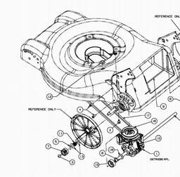 MTD 46 SPHM-HQ spare parts