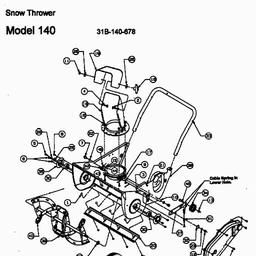 MTD E 150 spare parts
