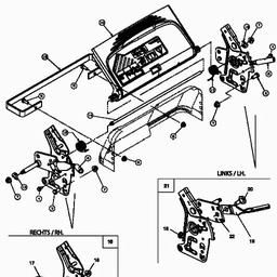 MTD SP 53 GHW spare parts