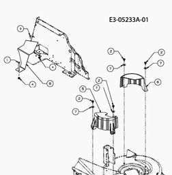 Yard-Man HE 5175 spare parts