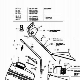 MTD MELI 32 spare parts
