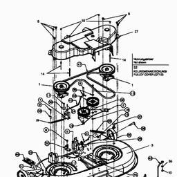 MTD LG 135 spare parts
