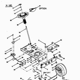 MTD H/130 spare parts