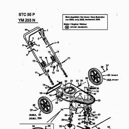 Yard-Man YM 253 N spare parts