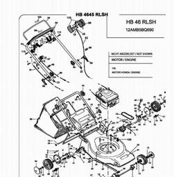 Gutbrod HB 46 RLSH spare parts