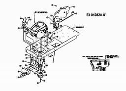 CUB CADET RZT-42 spare parts