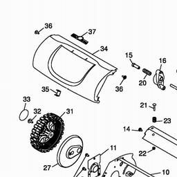 Wolf-Garten TC 32 M spare parts