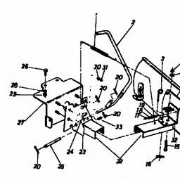 MTD 485 - 42"/107cm for 300, 400, 600 series to 1999 spare parts