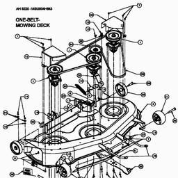 Yard-Man AH 8220 spare parts