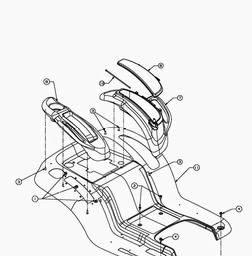 CUB CADET GT 1224 spare parts