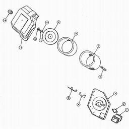 CUB CADET 2135 spare parts