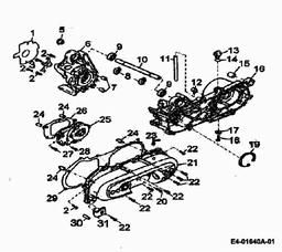 CUB CADET Miniquad 50 spare parts