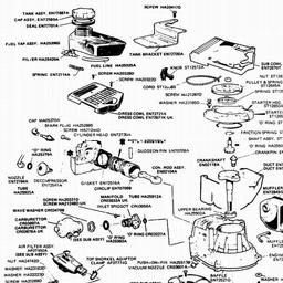 VICTA Quick Ref. Old Models 1987 - 1995 spare parts