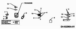 CUB CADET CC 1527 spare parts