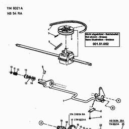 Yard-Man YM 6021 A spare parts