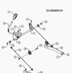 CUB CADET GT 1224 spare parts