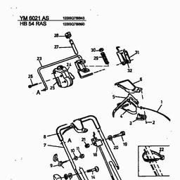Yard-Man YM 6021 AS spare parts