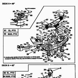 Yard-Man AH 6180 spare parts