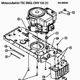 MTD RS 125/96 spare parts
