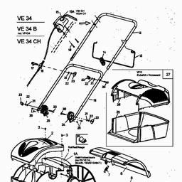 MTD VERTIPLUS 34 spare parts
