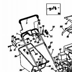 MTD REX-SUPER 56 ESSL spare parts