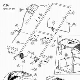 LAWNFLITE (2001) V34 / 16AEE0A-678 spare parts